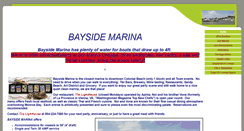 Desktop Screenshot of baysidemarina.org